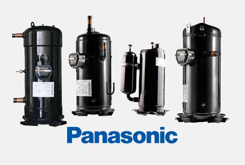 Panasonic scroll and rotary compressors